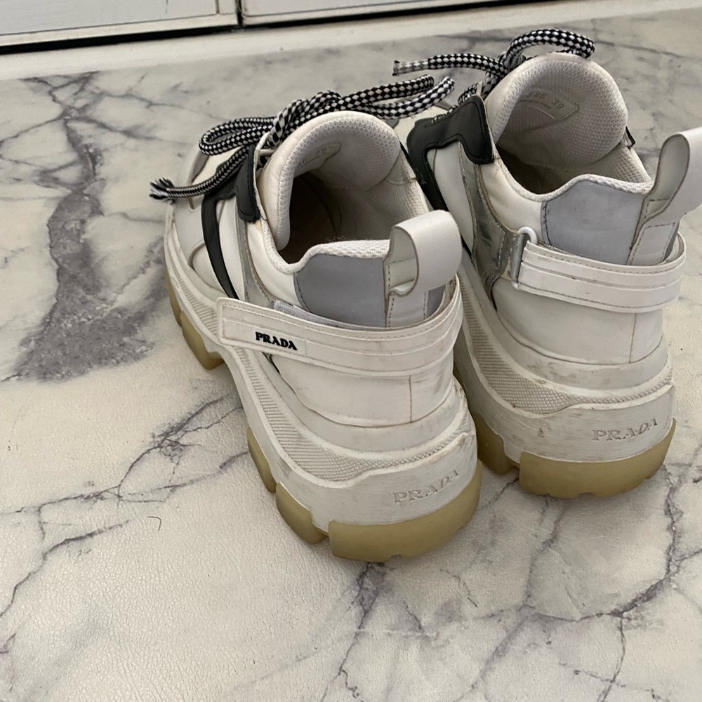 Prada platform running shoe